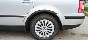 Volkswagen Passat B5 1997-2005 Extensii aripi (4 buc, negre) foto 6