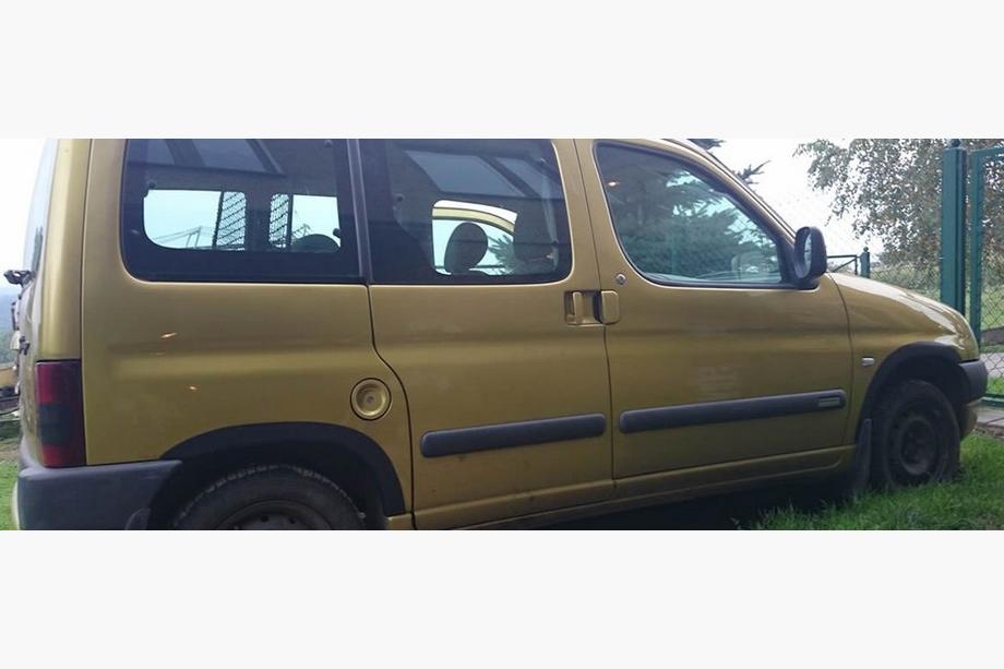 Peugeot Partner 1996-2008 Extensii aripi din plastic (4 buc, negre) Foto 2