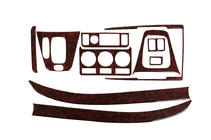 Land Rover Freelander I 1997-2006 Kit ornamente bord (2000-2003, 10 piese) Lemn foto 1