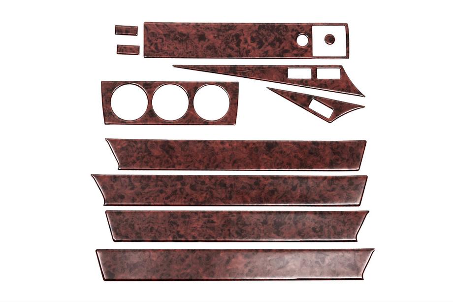 Mercedes W201 (190) 1982-1993 Set ornamente bord (11 piese) Aluminiu Image