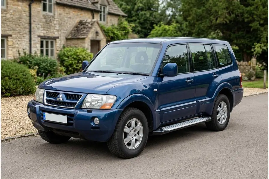 Mitsubishi Pajero Wagon III 1999-2006 Praguri Laterale Tip X5 (2 buc, Aluminiu) Image