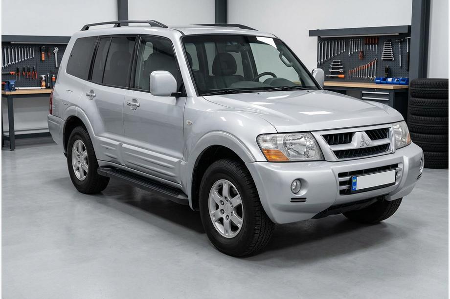Mitsubishi Pajero Wagon III 1999-2006 Praguri Laterale Allmond Black (2 buc, Aluminiu) Foto 1