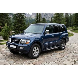 Praguri Laterale RedLine V1 (2 buc, Aluminiu) Mitsubishi Pajero Wagon III 1999-2006 foto 1