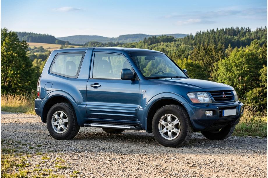 Mitsubishi Pajero Wagon III 1999-2006 Praguri Laterale Line (2 buc, Aluminiu) Image