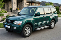 Mitsubishi Pajero Wagon III 1999-2006 Praguri Laterale Rainbow (2 buc, Aluminiu) foto 1