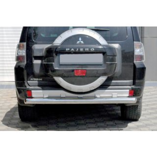 Bara Spate AK002 (Inox) Mitsubishi Pajero Wagon III 1999-2006 foto 1