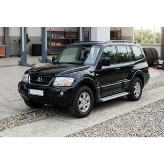 Praguri Laterale Maya V2 (2 buc, Aluminiu) Mitsubishi Pajero Wagon III 1999-2006 foto 1