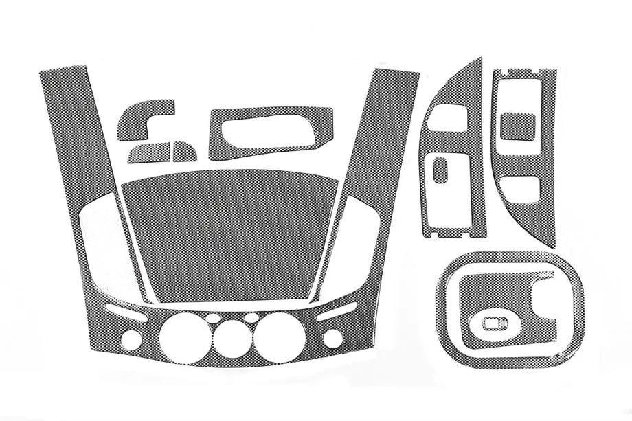 Mitsubishi L200 2006-2015 Set ornamente bord (13 piese) Lemn Foto 3