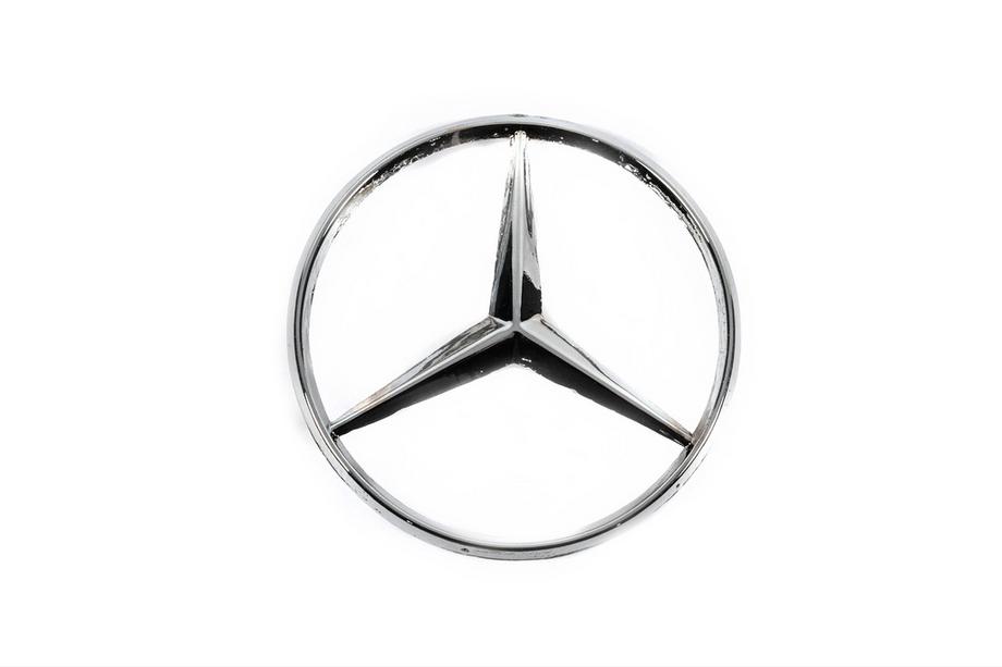 Mercedes E-class W124 1984–1997 Emblema spate (otel inoxidabil) Image