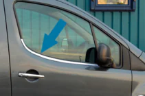 Citroen Berlingo 2008-2018 Ornamente Geamuri din Otel Inoxidabil foto 1