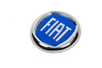 Fiat Emblema (albastru, autoadeziv) 95 mm foto 5