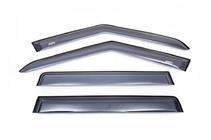 Land Rover Discovery III 2004–2009 Deflectoare Geamuri (4 buc, Niken) foto 2