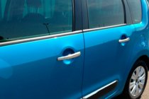 Citroen C-3 2009–2016 Capace Manere Cromate (4 buc, Otel Inoxidabil) foto 1
