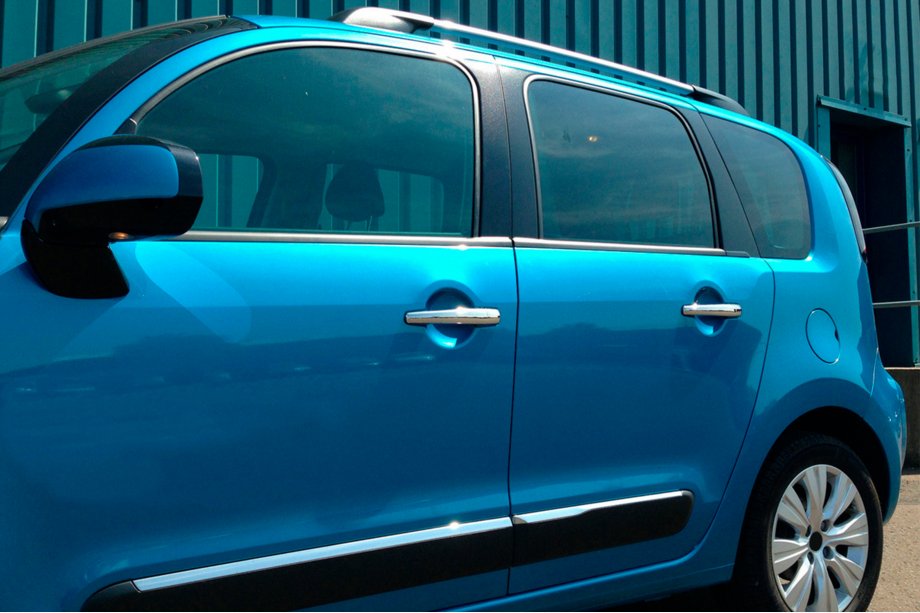 Citroen C-3 Picasso 2010-2017 Capace Manere Cromate (4 buc, Otel Inoxidabil) Carmos - Otel Inoxidabil Turcesc Image