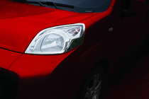Citroen Nemo 2007-2017 Capace Faruri Crom (2 buc, Otel Inoxidabil) Carmos - Otel Inoxidabil Turcesc foto 1