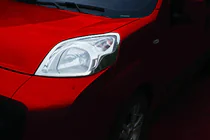 Citroen Nemo 2007-2017 Capace Faruri Crom (2 buc, Otel Inoxidabil) foto 1