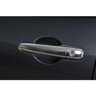 Capace Cromate Manere Usi (4 buc, Otel Inoxidabil) Mazda 2 2003-2007 foto 1