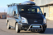 Ford Transit 2000–2014 Bullbar WT003 (2006-2014, Otel Inoxidabil) foto 2