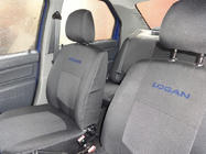 Renault Logan I 2008-2013 Huse Auto (Textil, Classik) foto 8