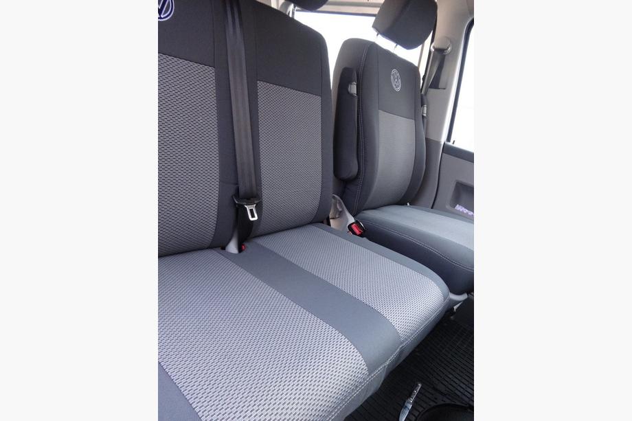 Volkswagen T5 2010-2015 Huse Auto (Textil, Classik) Set complet interior → Scaune fata (1+1) Foto 8