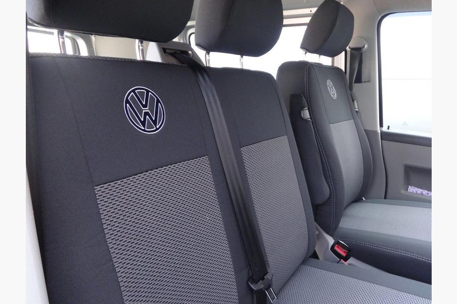 Volkswagen T5 2010-2015 Huse Auto (Textil, Classik) Set complet interior → Scaune fata (1+1) Foto 10