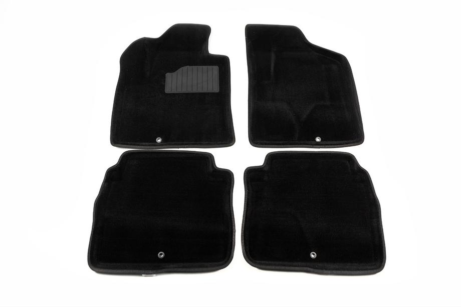 Hyundai Santa Fe 2 2006-2012 Covorase auto textile 3D (Seintex) Foto 2