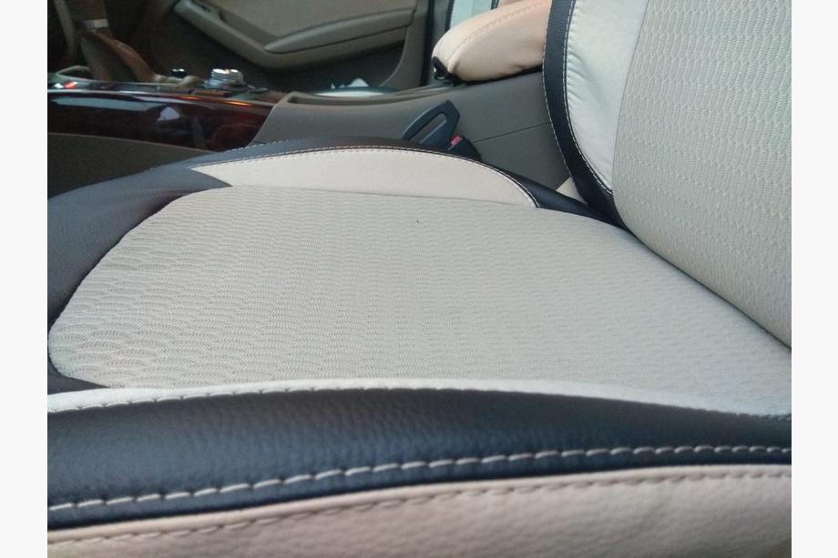 Audi A4 B8 2007-2015 Huse Auto (Piele ecologica↗Textil, Premium) Foto 4