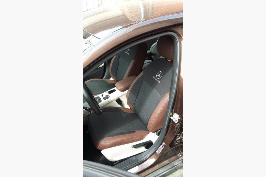 Mercedes A-class W176 2012-2018 Huse Auto (Piele ecologica↗Textil, Premium) Foto 4