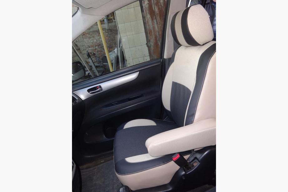 Toyota Avensis 2009-2018 Huse Auto (Piele ecologica↗Textil, Premium) Foto 9