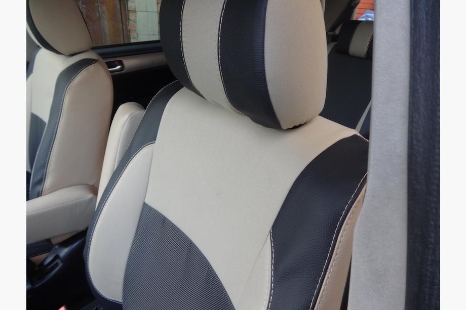 Toyota Avensis 2009-2018 Huse Auto (Piele ecologica↗Textil, Premium) Foto 16