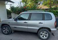 Chevrolet Niva 1998-2020 Bare Longitudinale Crom foto 2