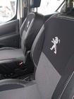 Peugeot Partner Tepee 2008-2018 Huse Auto (Piele Ecologica+Textil, Premium) Scaune Fata foto 4
