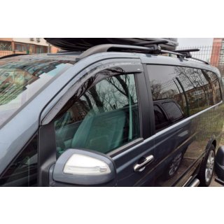 Deflectoare Geamuri (2 buc, HIC) Mercedes Vito W639 2004-2014 foto 3