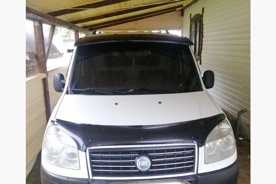 Fiat Doblo I 2001-2005 Viziera parbriz (negru lucios, 5mm) Foto 10