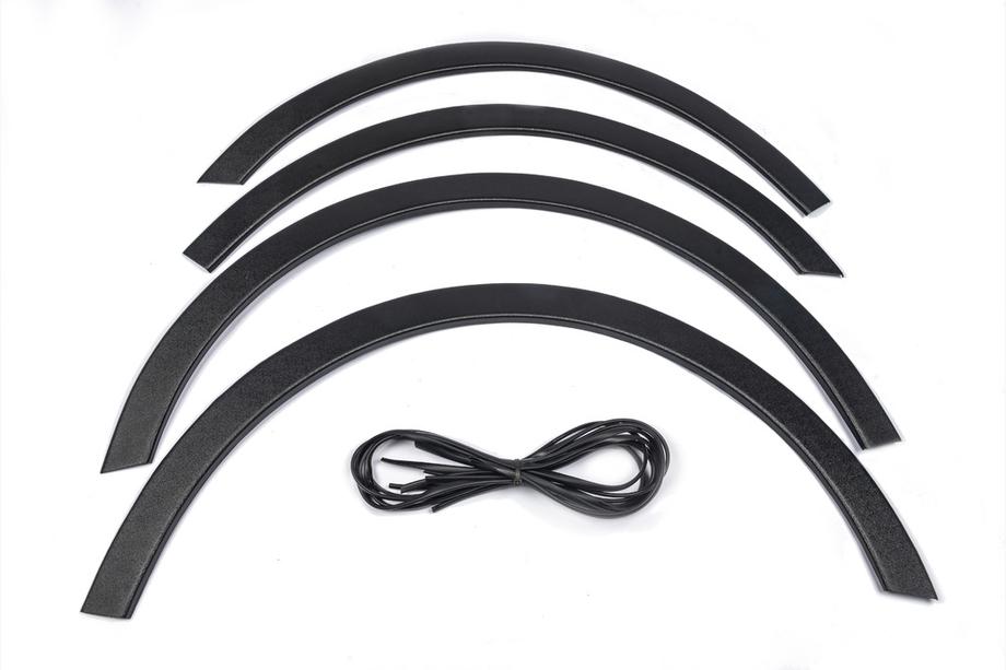 Volkswagen Caddy 2010-2015 Extensii aripi (negru mat) Ampatament Lung (Plastic) Foto 20