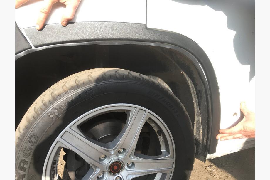 Peugeot Boxer 2006-2025 Extensii aripi (4 buc, negre) Metal Foto 9