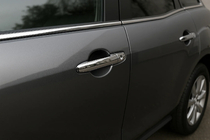 Mazda CX-7 2006-2012 Capace manere cromate V2 (4 buc, Otel Inoxidabil) foto 1