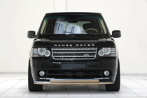 Range Rover III L322 2002-2012 Protectie Fata ST014 (Inox) 60/60 mm foto 1