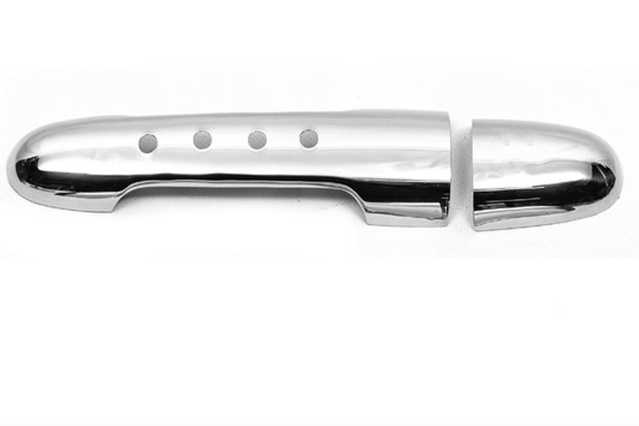 Mercedes Vito W639 2004-2014 Ornament cromat maner usa cu gauri (1 buc, inox) Foto 2