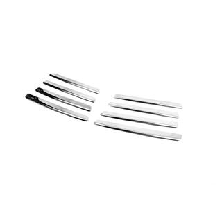 Ornamente grila cromate Capota inclinata (8 buc, inox) Volkswagen T4 Transporter 1990-2003 foto 3