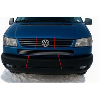 Ornamente grila bara Capota inclinata (4 buc, inox) Volkswagen T4 Transporter 1990-2003 foto 1