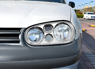 Volkswagen Golf 4 1997-2006 Ornamente Faruri Rama V1 (2 buc, plastic) foto 1