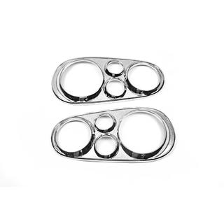 Ornamente Faruri Rama V1 (2 buc, plastic) Volkswagen Golf 4 1997-2006 foto 3