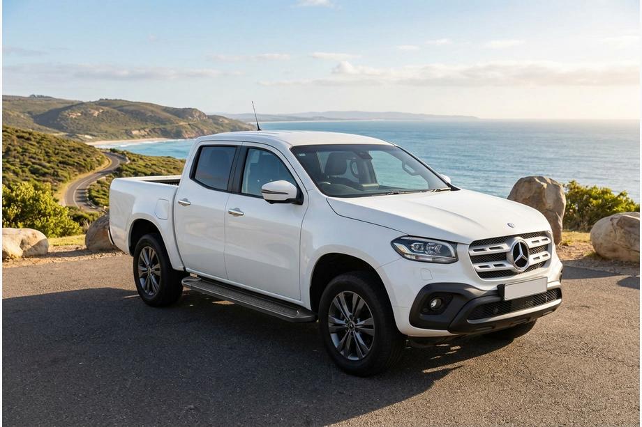 Mercedes X class 2017-2020 Praguri Laterale Allmond Black (2 buc, Aluminiu) Image