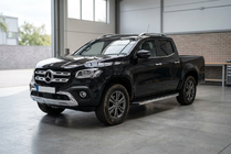Mercedes X class 2017-2020 Praguri Laterale BlackLine (2 buc, Aluminiu) foto 1
