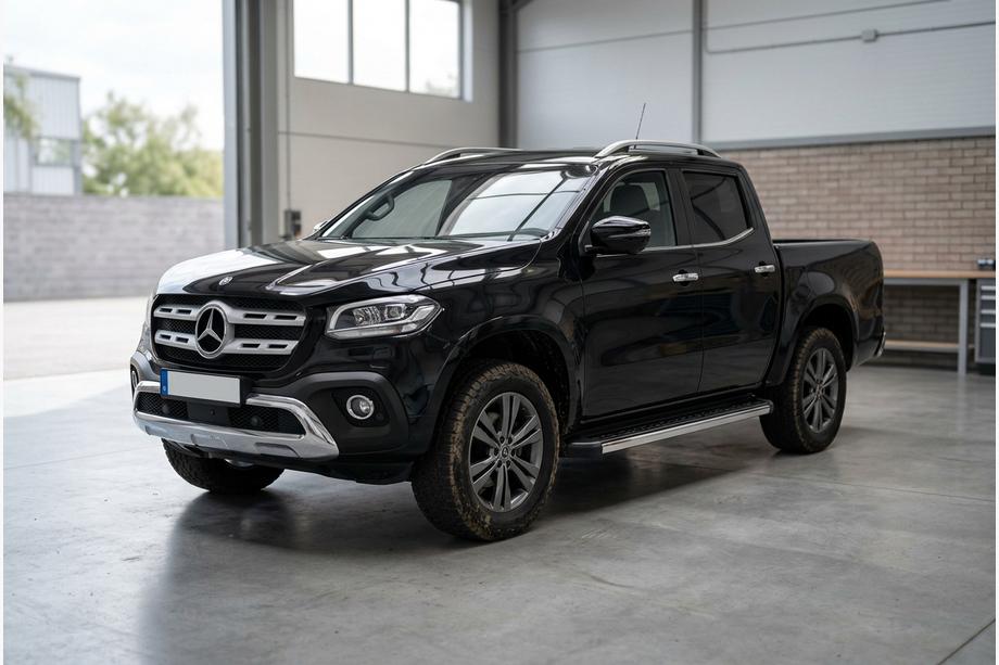 Mercedes X class 2017-2020 Praguri Laterale BlackLine (2 buc, Aluminiu) Image