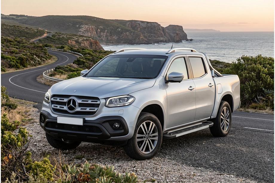 Mercedes X class 2017-2020 Praguri Laterale RedLine V1 (2 buc, Aluminiu) Image