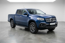 Mercedes X class 2017-2020 Praguri Laterale Bosphore Black (2 buc, Aluminiu) foto 1