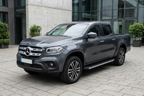 Mercedes X class 2017-2020 Praguri Laterale Maya V1 (2 buc, Aluminiu) foto 1