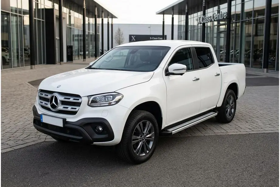 Mercedes X class 2017-2020 Praguri Laterale Maya V4 (2 buc, Aluminiu) Image